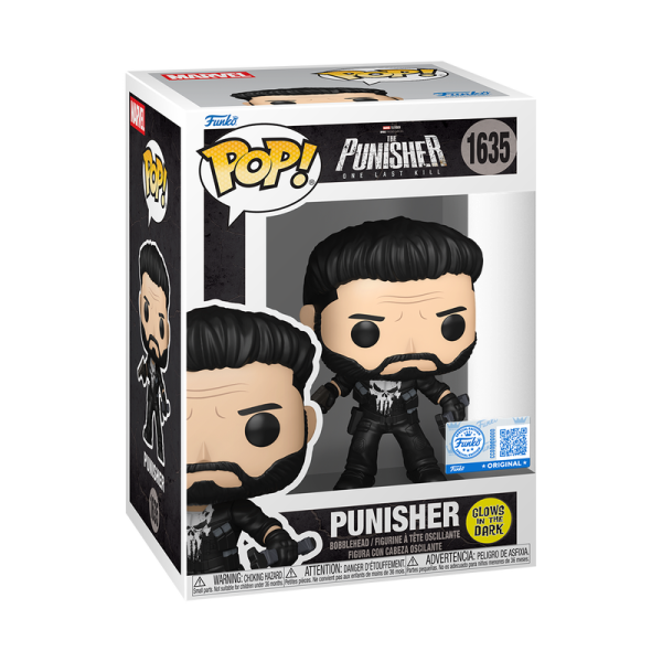 Funko Pop! Marvel: Punisher Special - Punisher (Glows in The Dark) (Special Edition) #Vinyl Figure