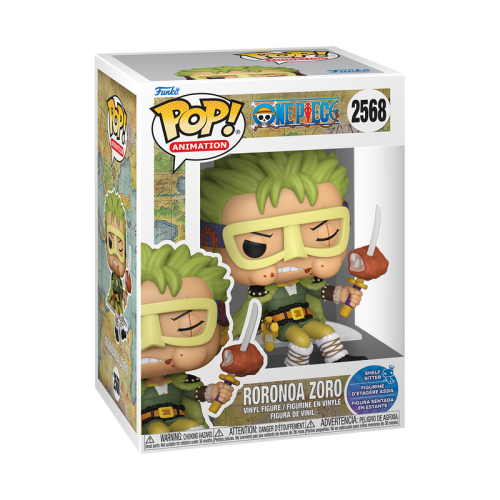 Funko Pop! Animation: Roronoa Zoro (Shelf Sitter)#Vinyl Figure