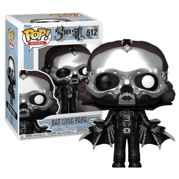 Funko Pop! Rocks: Ghost - Bat Wing Papa (Digital) #512 Vinyl Figure