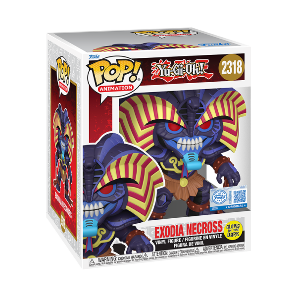 Funko Pop! Super: Yu-Gi-Oh - Exodia Necross (Glows in The Dark) (Special Edition) #2318 Vinyl Figure (6
