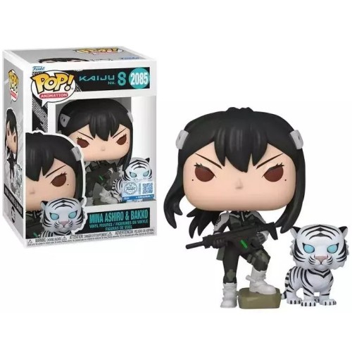 Funko Pop! Animation: Kaiju No.8 - Mina Ashiro & Bakko (Special Edition) #2085 Vinyl Figures