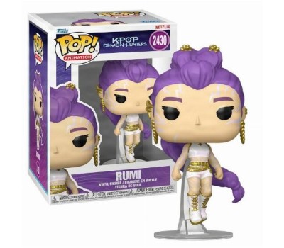 Funko Pop! Animation: K-Pop Demon Hunters - Rumi (Glows in The Dark*) #2430 Vinyl Figure