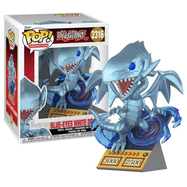 Funko Pop! Premium: Yu-Gi-Oh! - Blue Eyes White Dragon #2316 Vinyl Figure