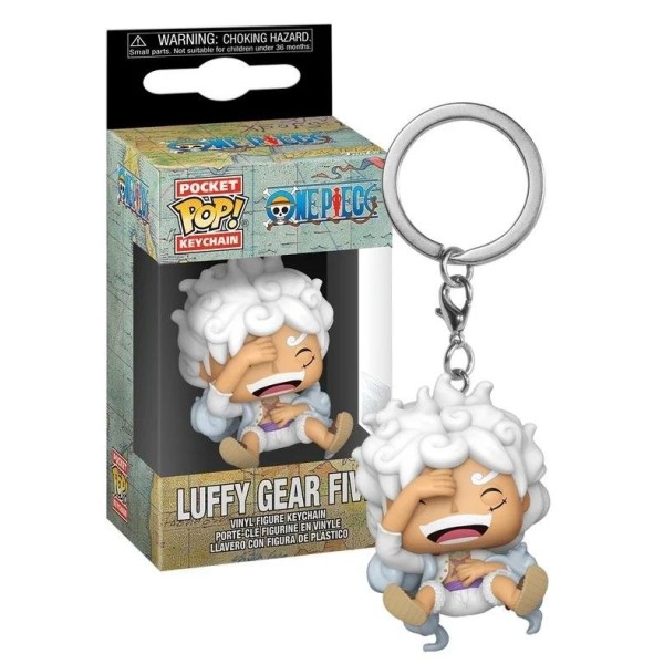 Funko Pocket Pop!: One Piece - Luffy Gear Five Vinyl Figure Keychain