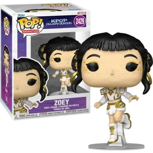 Funko Pop! Animation: K-Pop Demon Hunters - Zoey #2429 Vinyl Figure
