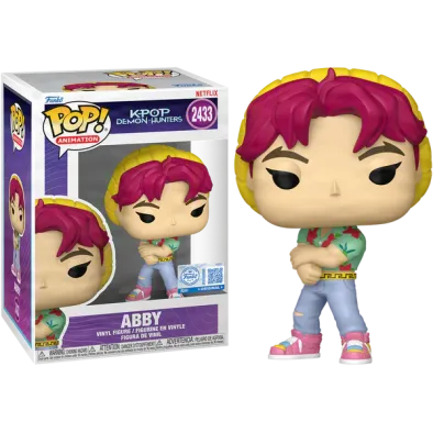 Funko Pop! Animation: K-pop Demon Hunters - Abby (Special Edition) #2433 Vinyl Figure