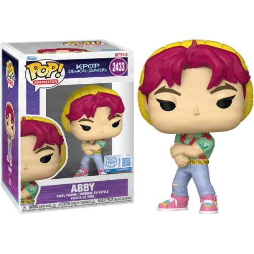 Funko Pop! Animation: K-pop Demon Hunters - Abby (Special Edition) #2433 Vinyl Figure