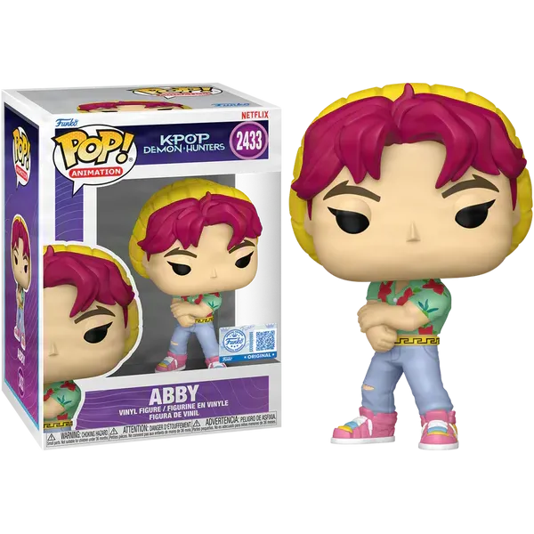 Funko Pop! Animation: K-pop Demon Hunters - Abby (Special Edition) #2433 Vinyl Figure
