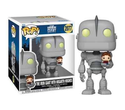 Funko Pop! Super: The Iron Giant - The Iron Giant with Hogarth Hughes #2077 Vinyl Figure (6