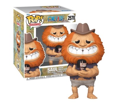 Funko Pop! Super: One Piece - Saul with Nico Robin #2570 Vinyl Figure (6