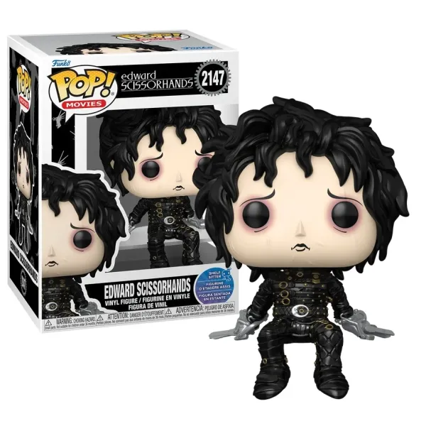 Funko Pop! Movies: Edward Scissors Hands - Edward (Shelf-Sitter) #2147 Vinyl Figure
