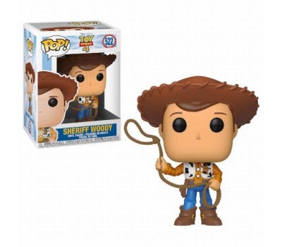 Funko Pop! Disney: Toy Story 4 - Sheriff Woody #522 Vinyl Figure