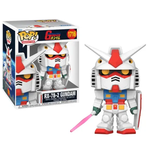 Funko Pop! Animation: Mobile Suit Gundam - RX-78-2 Gundam #1716 Vinyl Figure (6