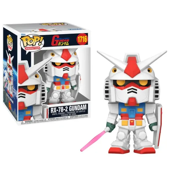 Funko Pop! Animation: Mobile Suit Gundam - RX-78-2 Gundam #1716 Vinyl Figure (6