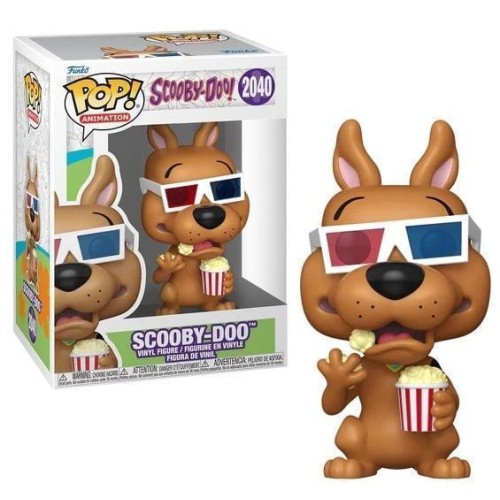 Funko Pop! Animation: Scooby Doo - Scooby Doo (in 3D Glasses) #2040 Vinyl Figure