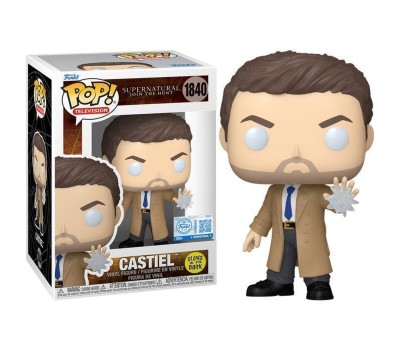 Funko Pop! Television: Supernatural - Castiel (Glows in The Dark) (Special Edition) #Vinyl Figure