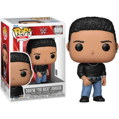 Funko Pop! WWE: World Wrestling Entertainment - Dwayne "The Rock" Johnson #189 Vinyl Figure