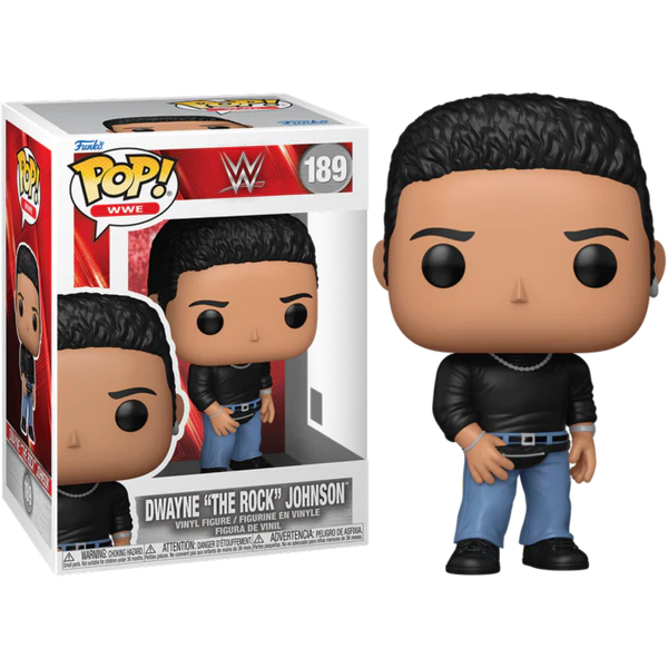 Funko Pop! WWE: World Wrestling Entertainment - Dwayne "The Rock" Johnson #189 Vinyl Figure