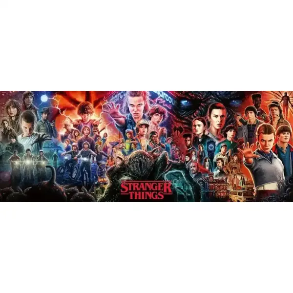 Ravensburger Panorama Puzzle: Strange Things - See You On The Other Side (1000pcs) (12001502)