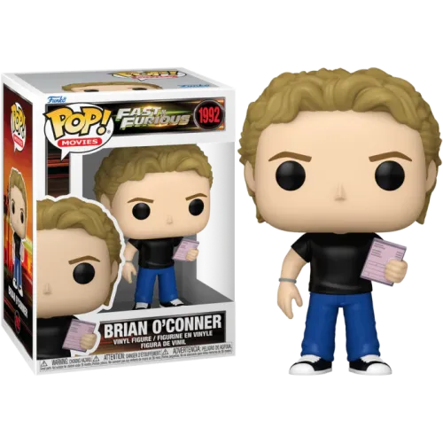 Funko Pop! Movies: Fast & Furious - Brian O'Conner #1992 Vinyl Figure