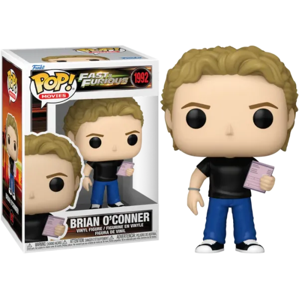 Funko Pop! Movies: Fast & Furious - Brian O'Conner #1992 Vinyl Figure