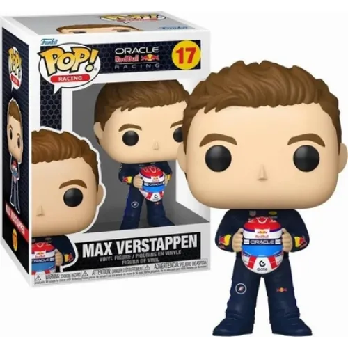 Funko Pop! Racing: Oracle Red Bull - Max Verstappen (Holding Helmet) #17 Vinyl Figure