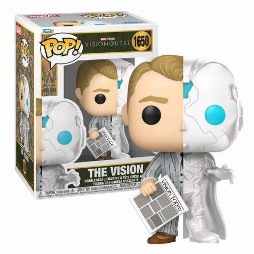 Funko Pop! Marvel: Vision Quest - The Vision #1650 Bobble-Head Vinyl Figure