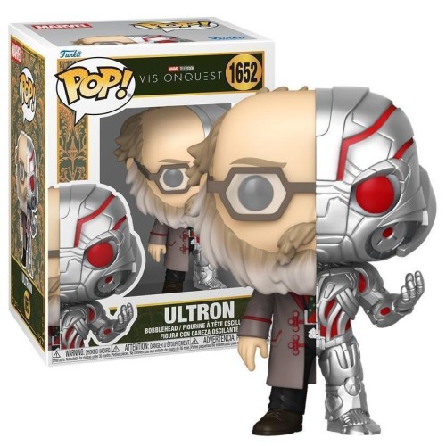 Funko Pop! Marvel: Vision Quest - Ultron #1652 Bobble-Head Vinyl Figure