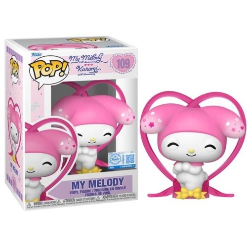 Funko Pop! Sanrio: Hello Kitty (50th Ann.) Kuromi (20th Ann.) - My Melody (with Ribbon) (Special Edition) #109 Vinyl Figure