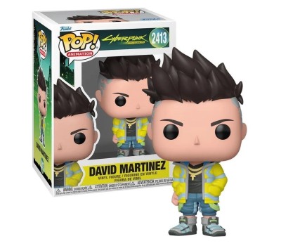 Funko Pop! Animation: Cyberpunk Edgerunners - David Martinez #2413 Vinyl Figure