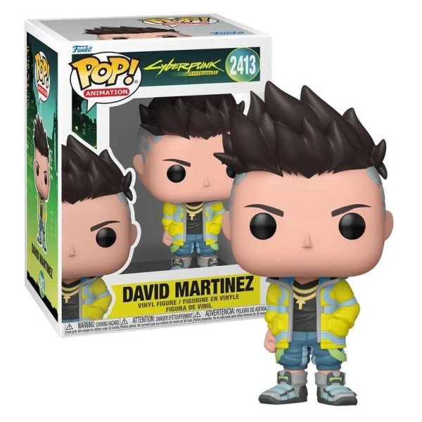 Funko Pop! Animation: Cyberpunk Edgerunners - David Martinez #2413 Vinyl Figure