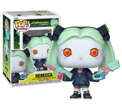 Funko Pop! Animation: Cyberpunk Edgerunners - Rebecca #2415 Vinyl Figure