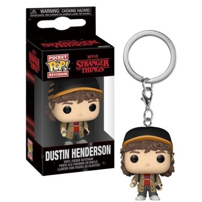 Funko Pocket Pop!: Stranger Things - Dustin Henderson Vinyl Figure Keychain
