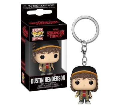 Funko Pocket Pop!: Stranger Things - Dustin Henderson Vinyl Figure Keychain
