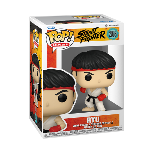 Funko Pop! Movies: Street Fighter - Ryu #2096 Vinyl Figure
