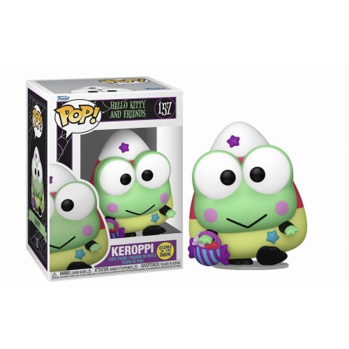 Funko Pop! Sanrio: Hello Kitty and Friends - Keroppi (Glows in The Dark) #157 Vinyl Figure