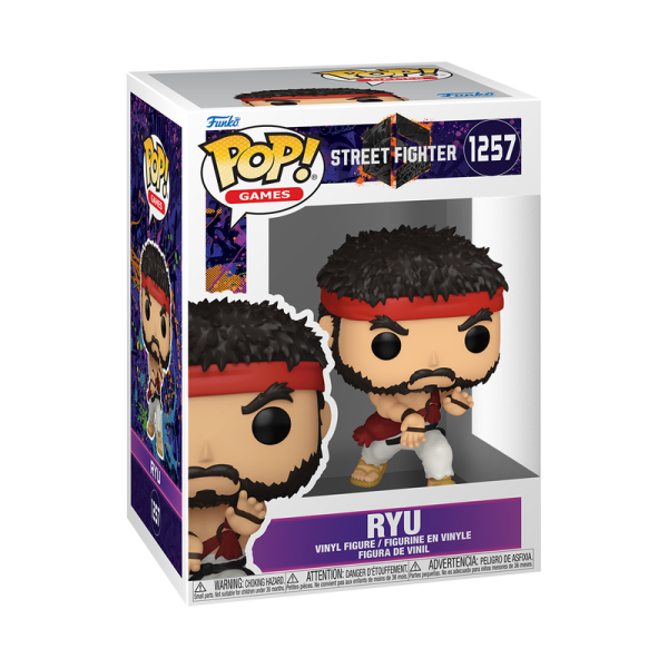 Funko Pop! Games: Street Fighter - Ryu #1257 Vinyl Figure