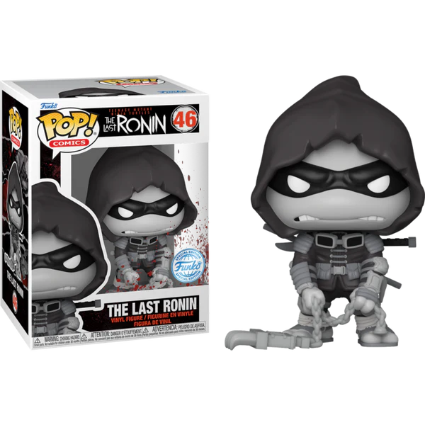 Funko Pop! Comics: Teenage Mutant Ninja Turtles - The Last Ronin(B&W) (Special Edition) #46 Vinyl Figure Funko Pop! Comics: Teenage Mutant Ninja Turtles - The Last Ronin(B&W) (Special Edition) #46 Vinyl Figure