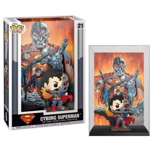Funko Pop! Comic Covers: DC - Cyborg Superman #21 Vinyl Figure