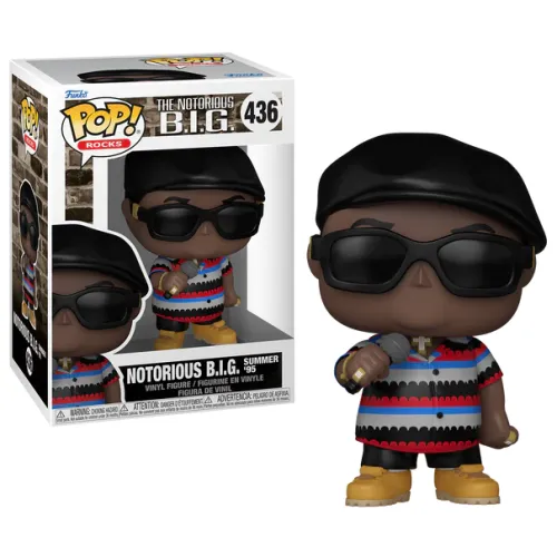 Funko Pop! Rocks: The Notorious B.I.G. - Notorious B.I.G. Summer '95 #436 Vinyl Figure