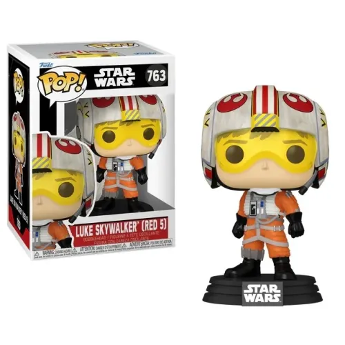 Funko Pop! Disney: Star Wars - Luke Skywalker (Red 5) #763 Bobble-Head Vinyl Figure