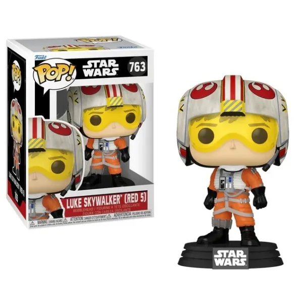 Funko Pop! Disney: Star Wars - Luke Skywalker (Red 5) #763 Bobble-Head Vinyl Figure Funko Pop! Disney: Star Wars - Luke Skywalker (Red 5) #763 Bobble-Head Vinyl Figure