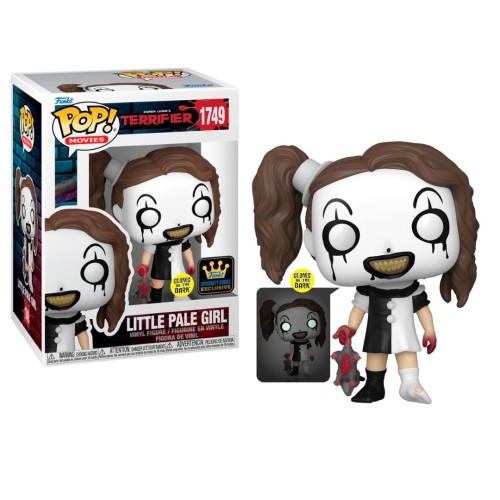 Funko Pop! Movies: Terrifier - Little Pale Girl (Glows in The Dark) (Specialty Series Exclusive) #1749 Vinyl Figure