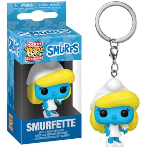 Funko Pocket Pop!: The Smurfs  - Smurfette Vinyl Figure Keychain