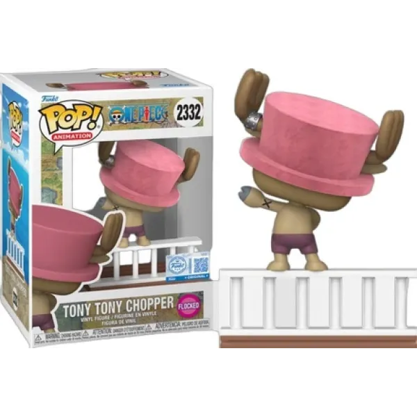 Funko Pop! Animation: One Piece - Chopper (Flocked) (Special Edition) #2332 Vinyl Figure