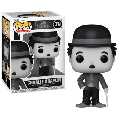 Funko Pop! Icons: Charlie Chaplin - Charlie Chaplin #79 Vinyl Figure