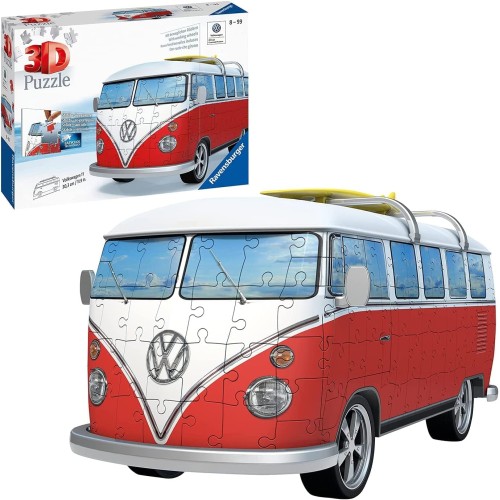 Ravensburger 3D Puzzle: VW Bus T1 Surfer Edition (162pcs)