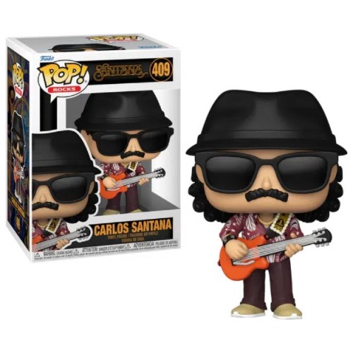 Funko Pop! Rocks: Santana - Carlos Santana #409 Vinyl Figure