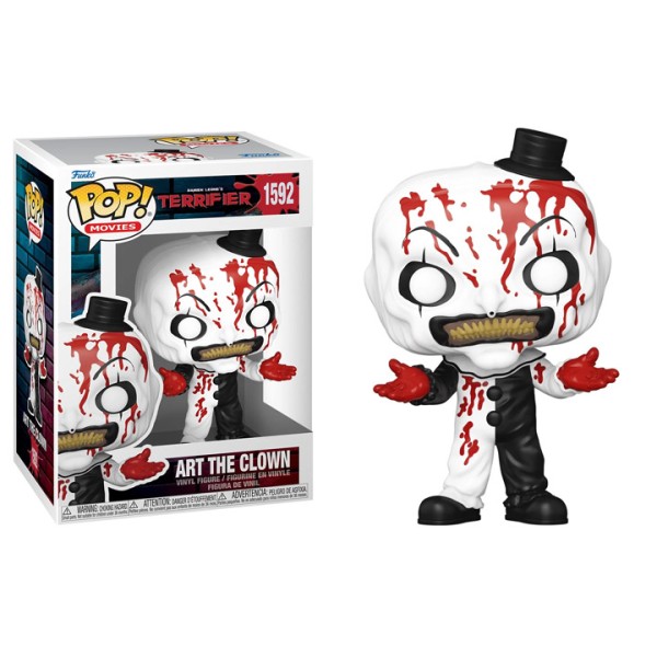 Funko Pop! Movies: Damien Leone's Terrifier - Art the Clown (Bloody) #1592 Vinyl Figure