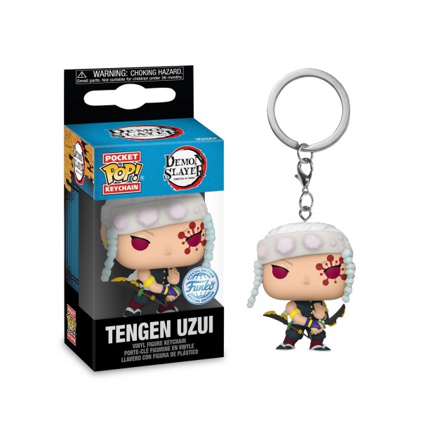 Funko Pocket Pop!: Demon Slayer - Tengen Uzui Vinyl Figure Keychain